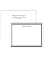Embossed Graphics Colonial Note Cards (set of 50) with return address