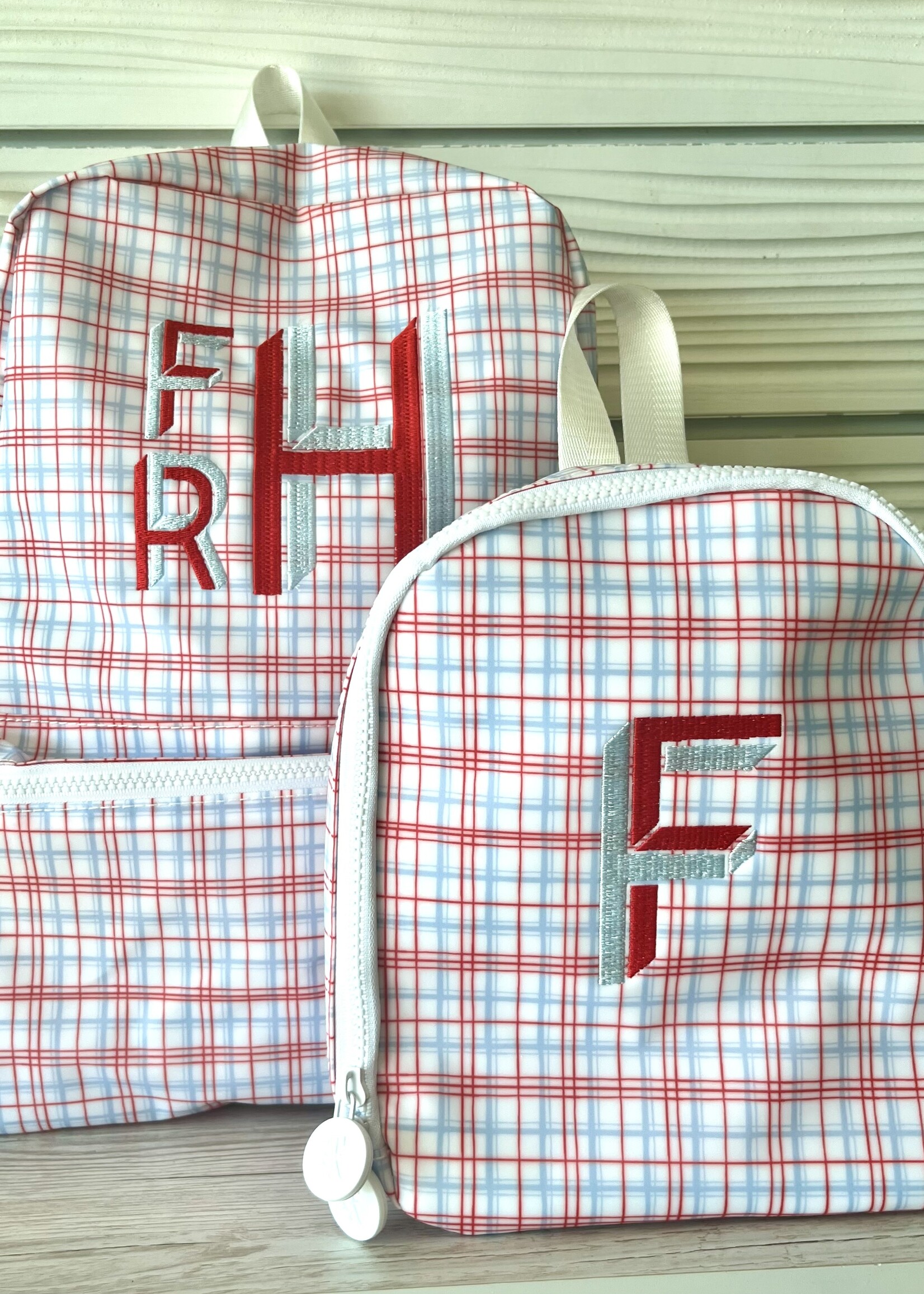 TRVL DESIGN Backpacker - Classic Plaid Red