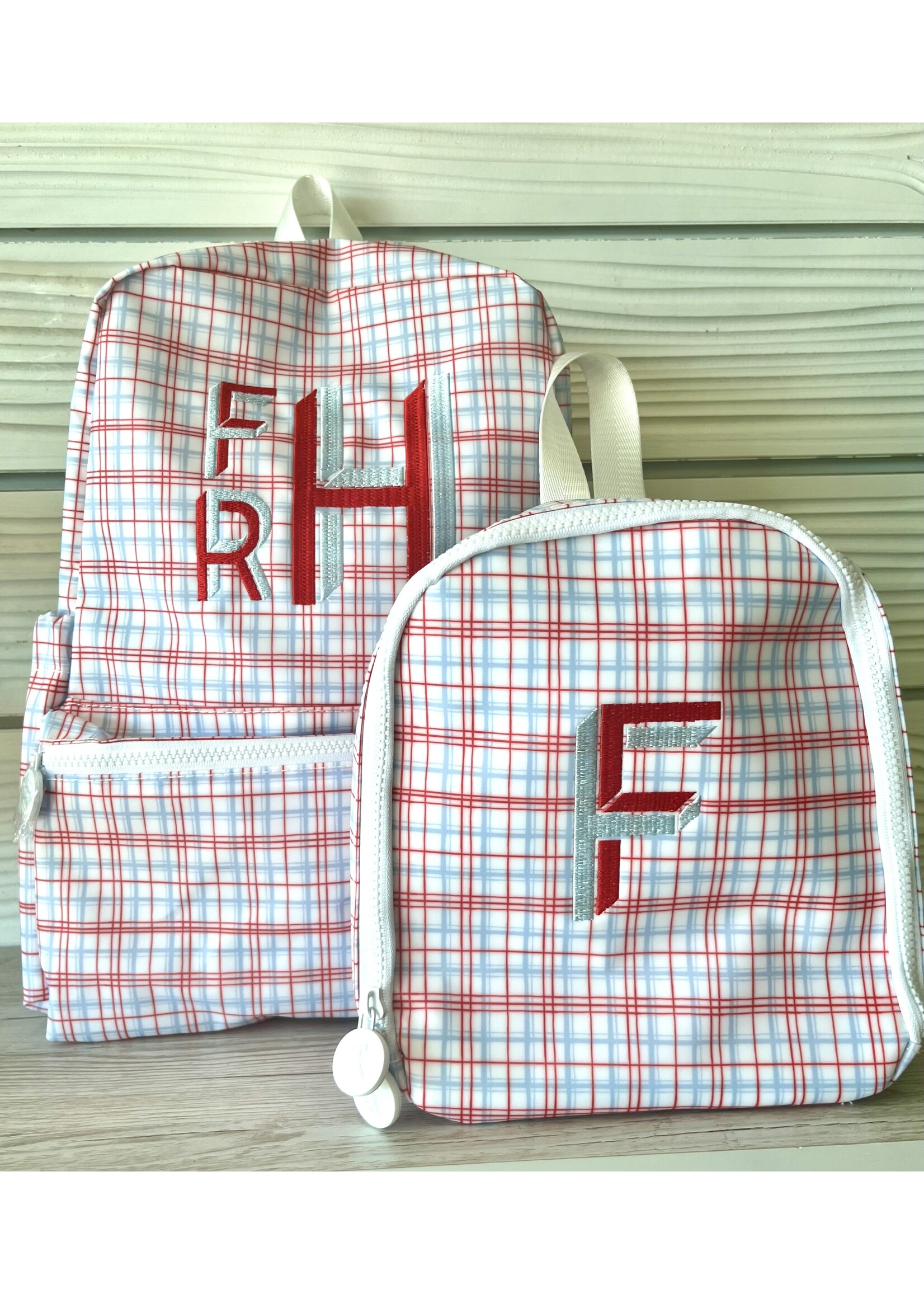 TRVL DESIGN Backpacker - Classic Plaid Red