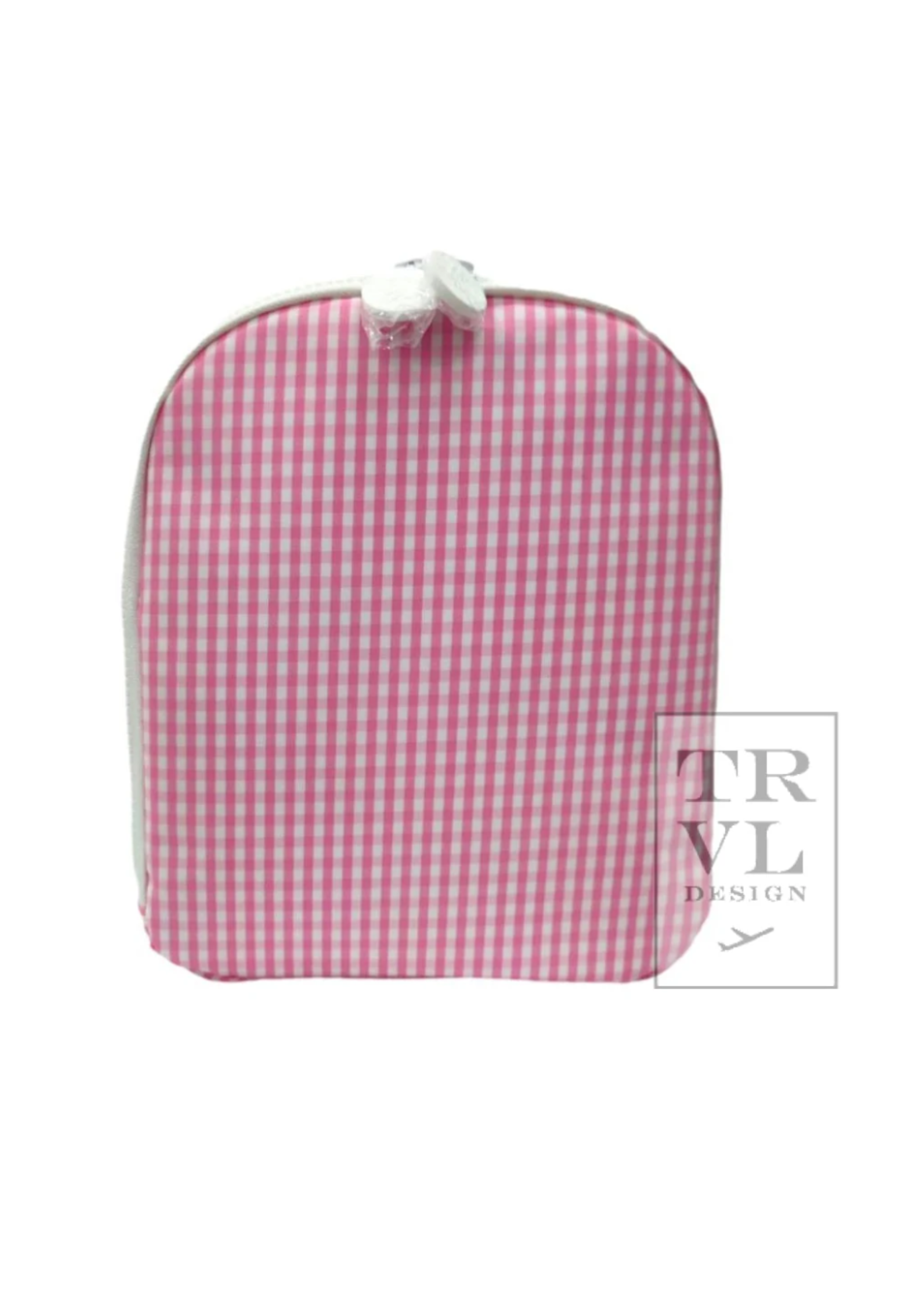 TRVL DESIGN Bring it Lunch - Gingham Pink