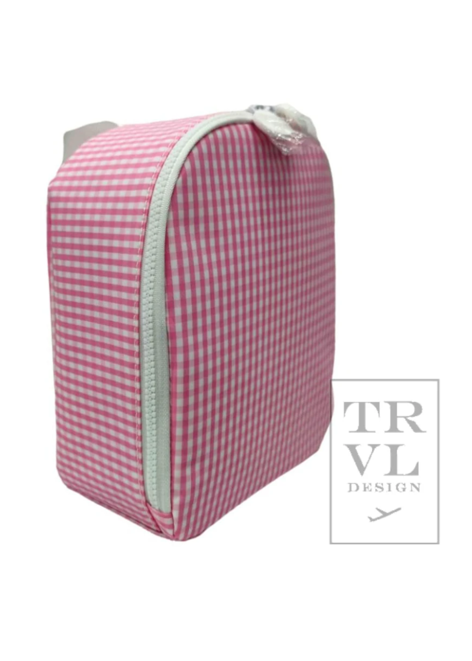 TRVL DESIGN Bring it Lunch - Gingham Pink