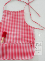 TRVL DESIGN Apron - Gingham Red