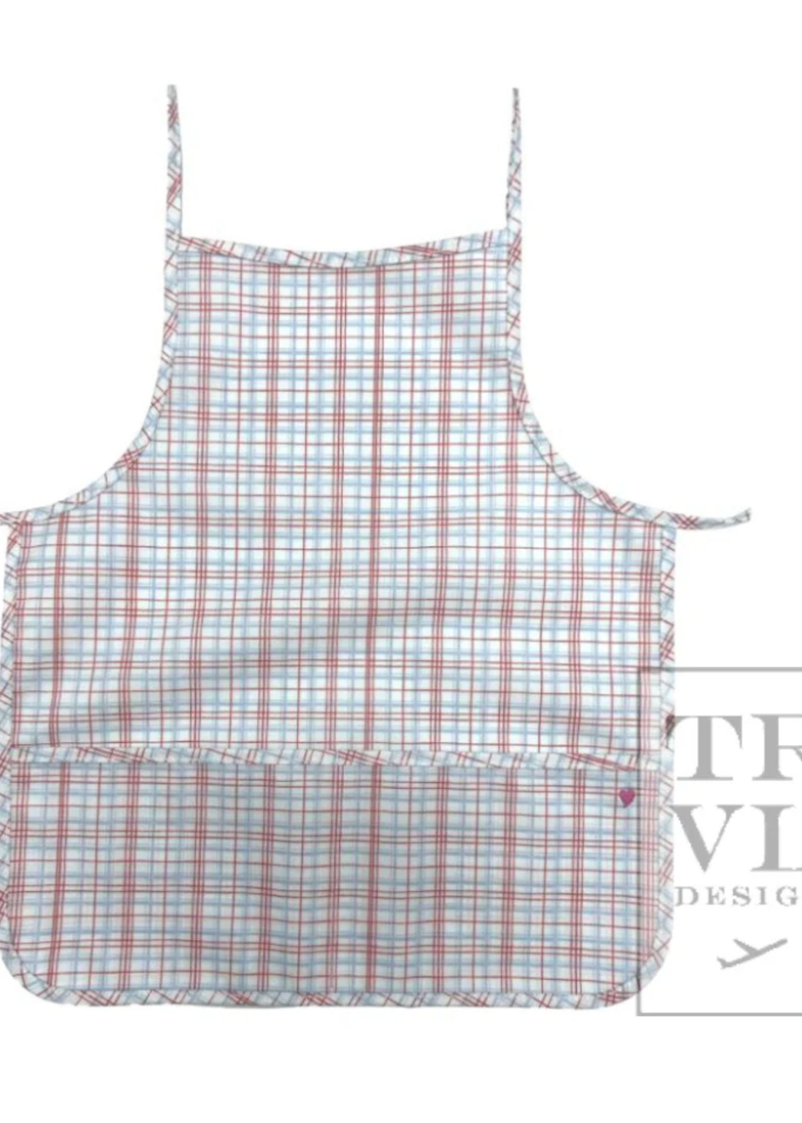 TRVL DESIGN Apron - Classic Plaid Red