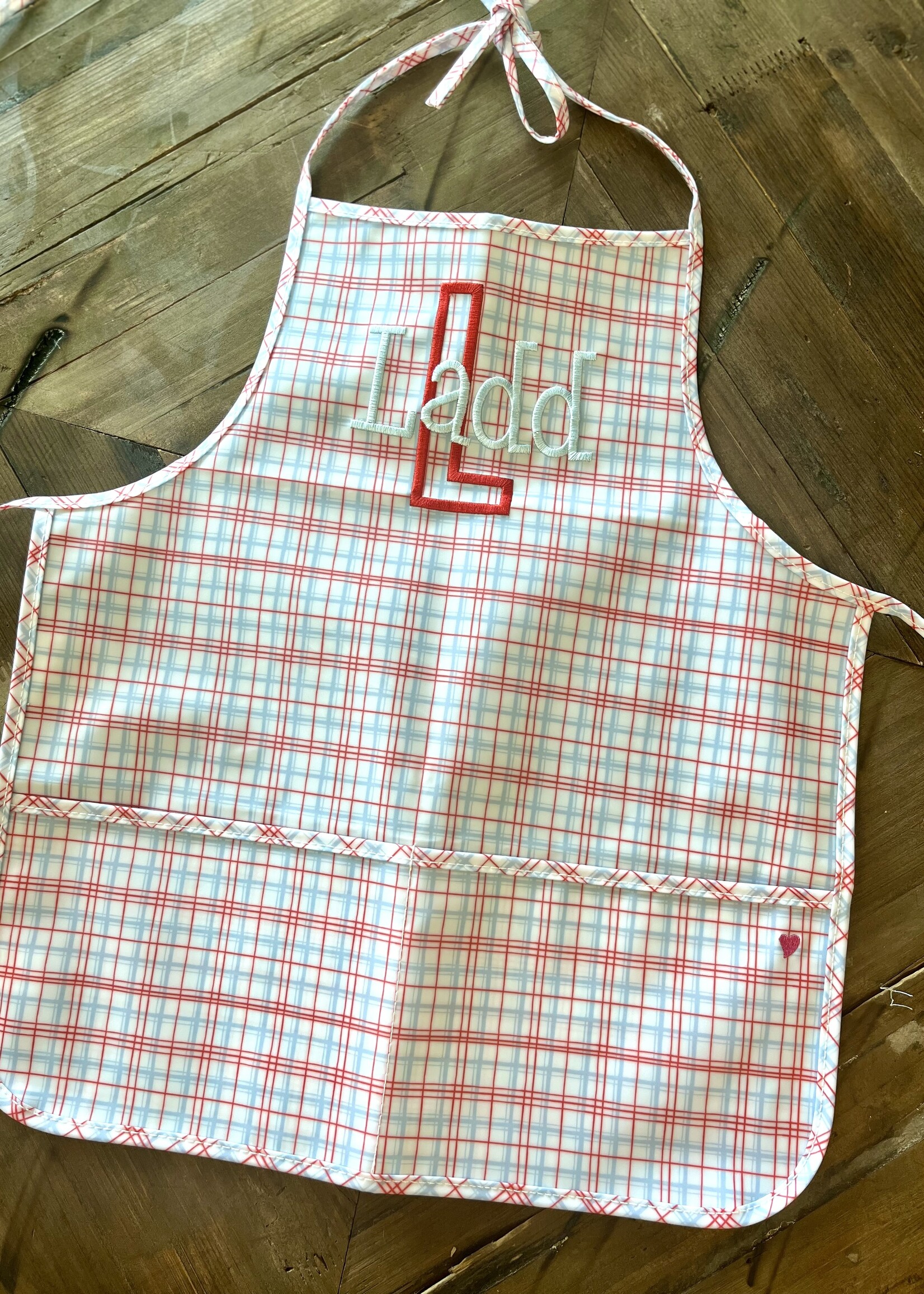 TRVL DESIGN Apron - Classic Plaid Red