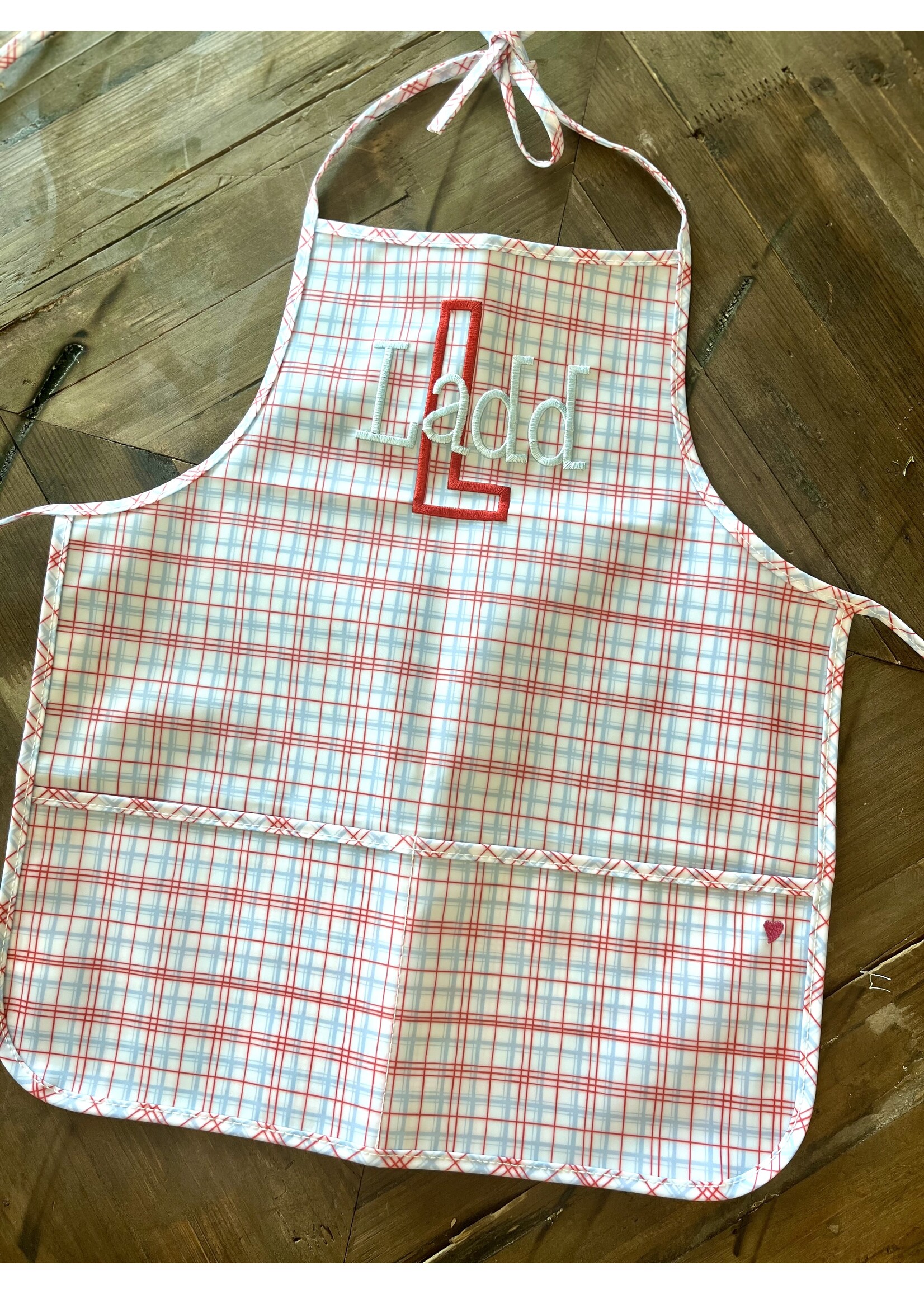 TRVL DESIGN Apron - Classic Plaid Red