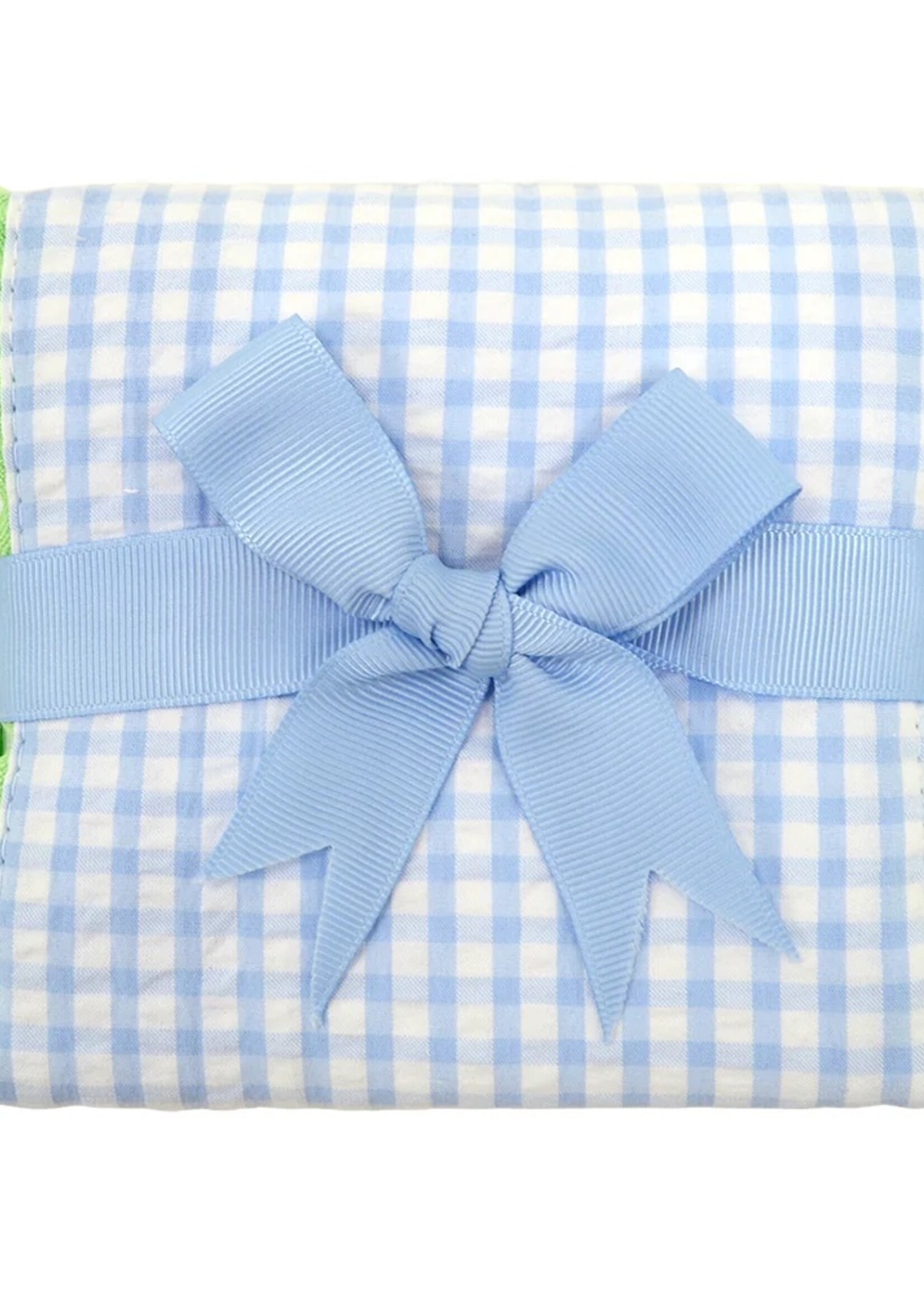 3 Marthas Train Fancy Fabric Burp Cloth