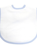 3 Marthas Toddler Bib - Blue Check