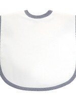 3 Marthas Toddler Bib - Navy Check
