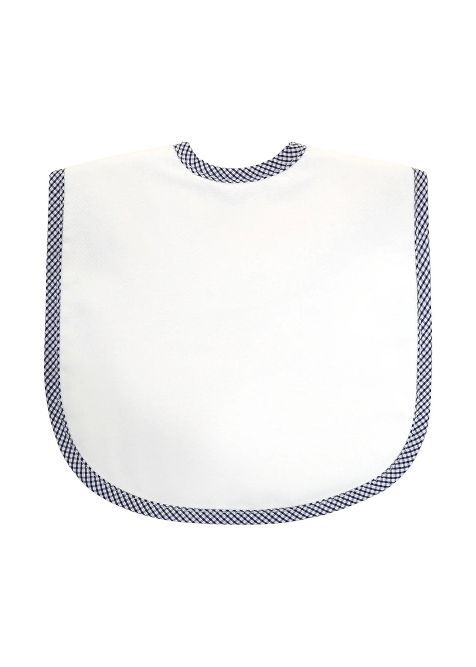 3 Marthas Toddler Bib - Navy Check