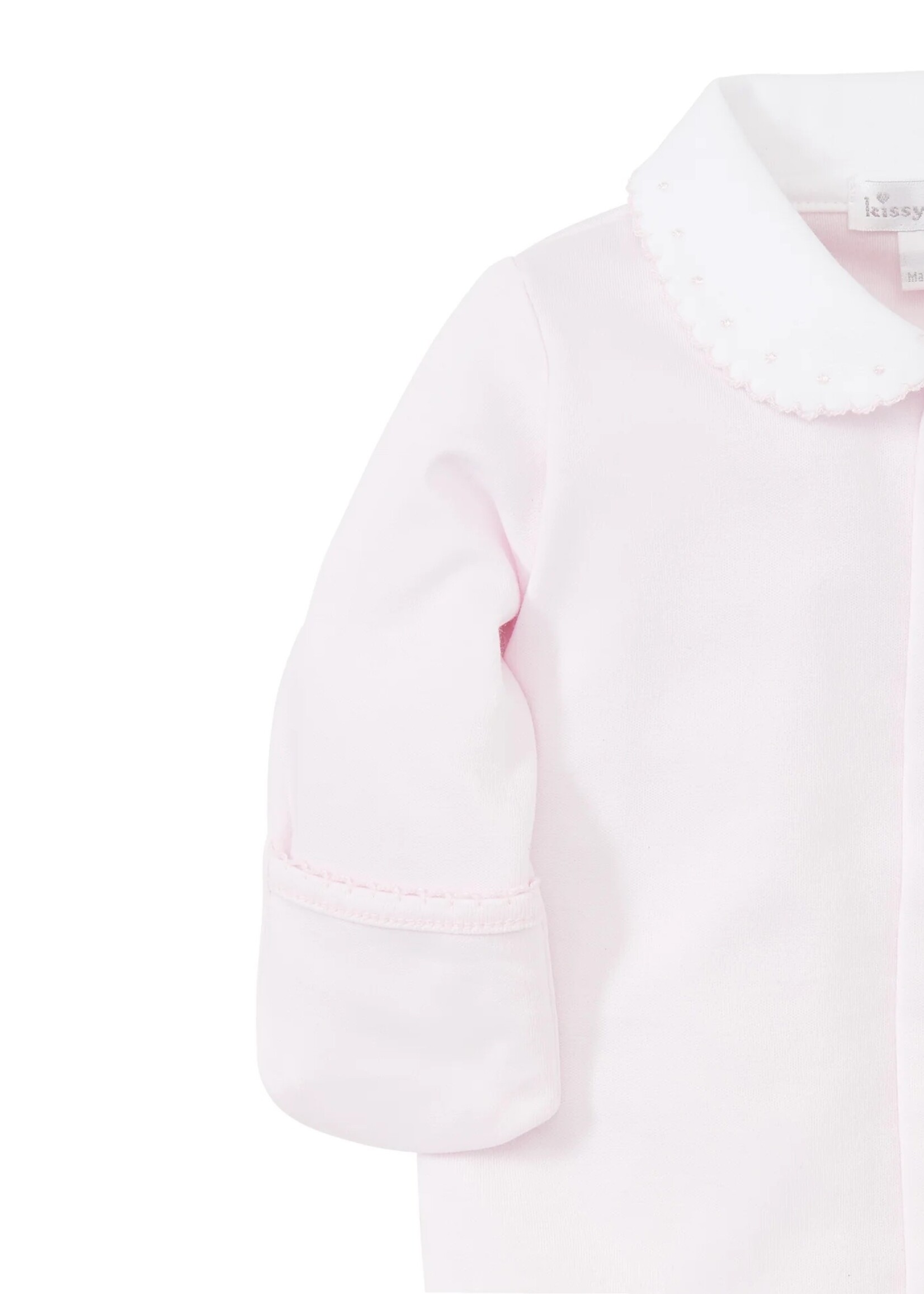 Kissy Kissy Kissy New Beginnings Footie w/Collar - Pink