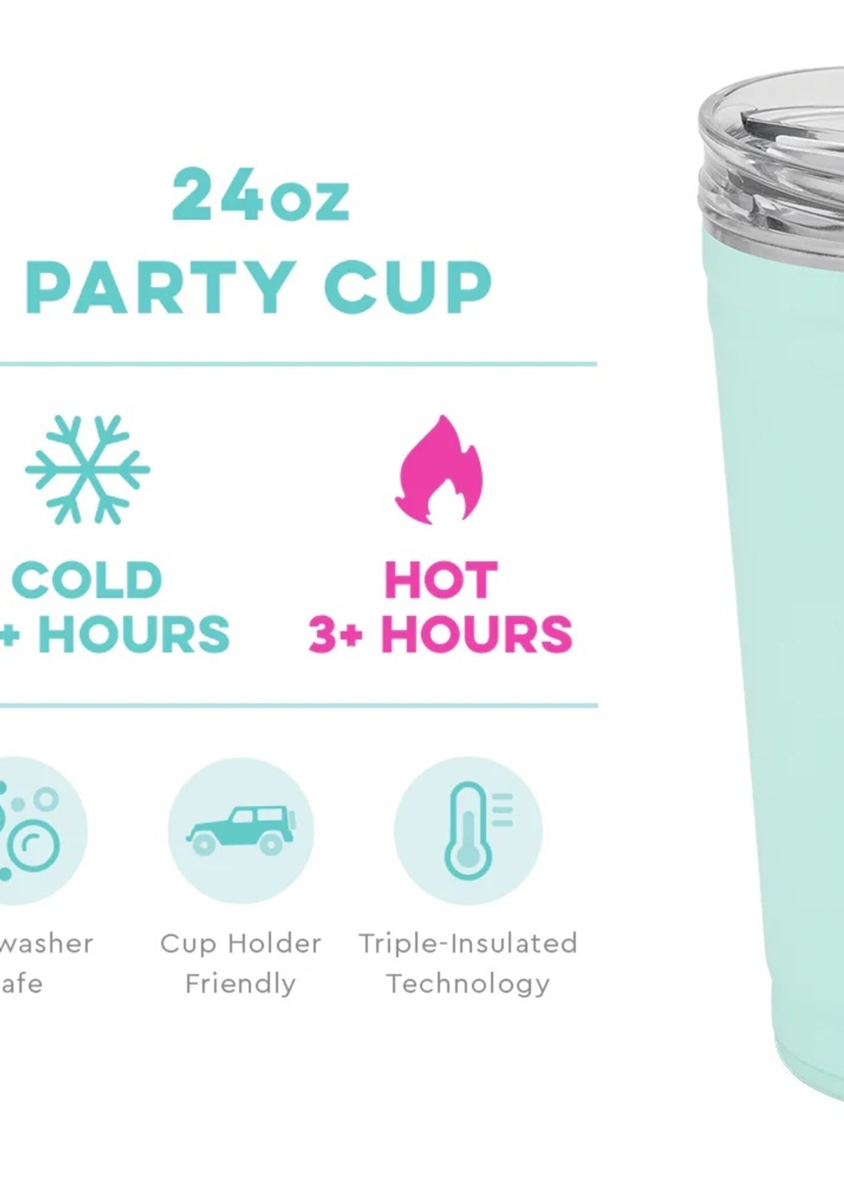 swig Swig Party Cup (24 oz) - Sea Glass