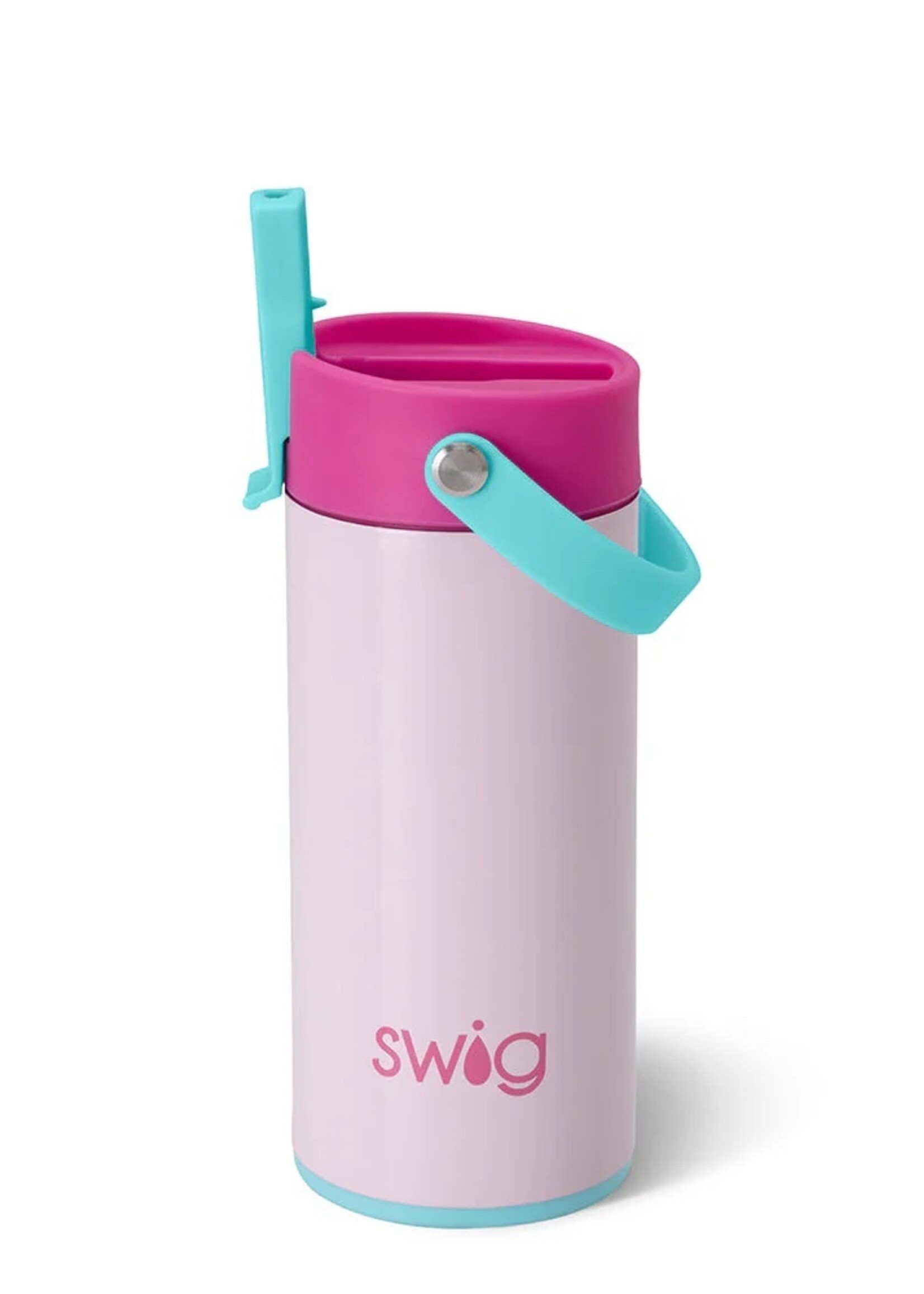 swig Swig Flip + Sip Slim Tumbler (12 oz) - Cotton Candy