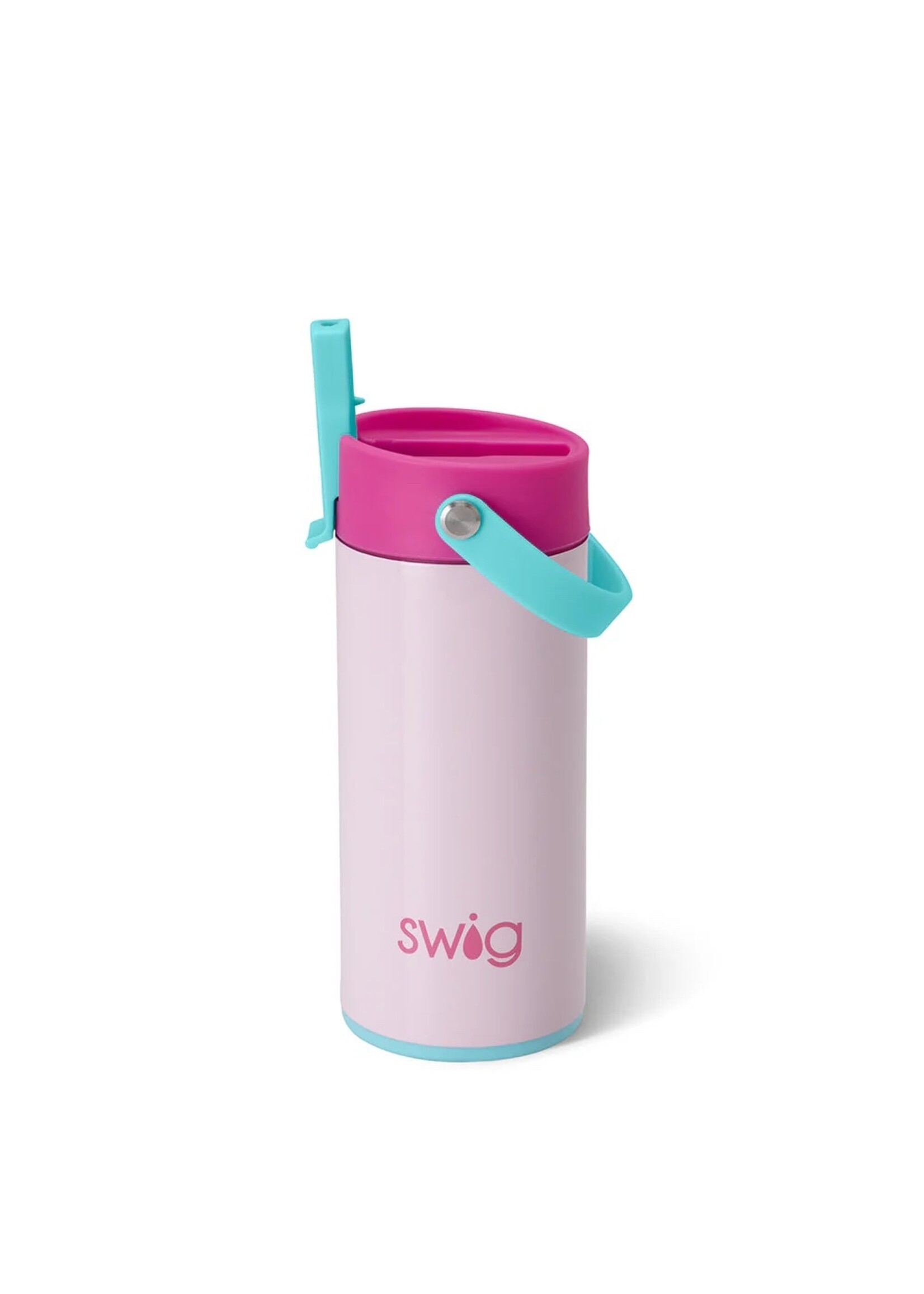 swig Swig Flip + Sip Slim Tumbler (12 oz) - Cotton Candy