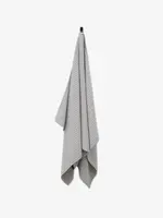 geometry Waffle Bath Towels Stone