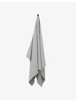 geometry Waffle Bath Towels Stone