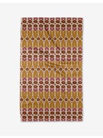 geometry Autumn Grove Tea Towel