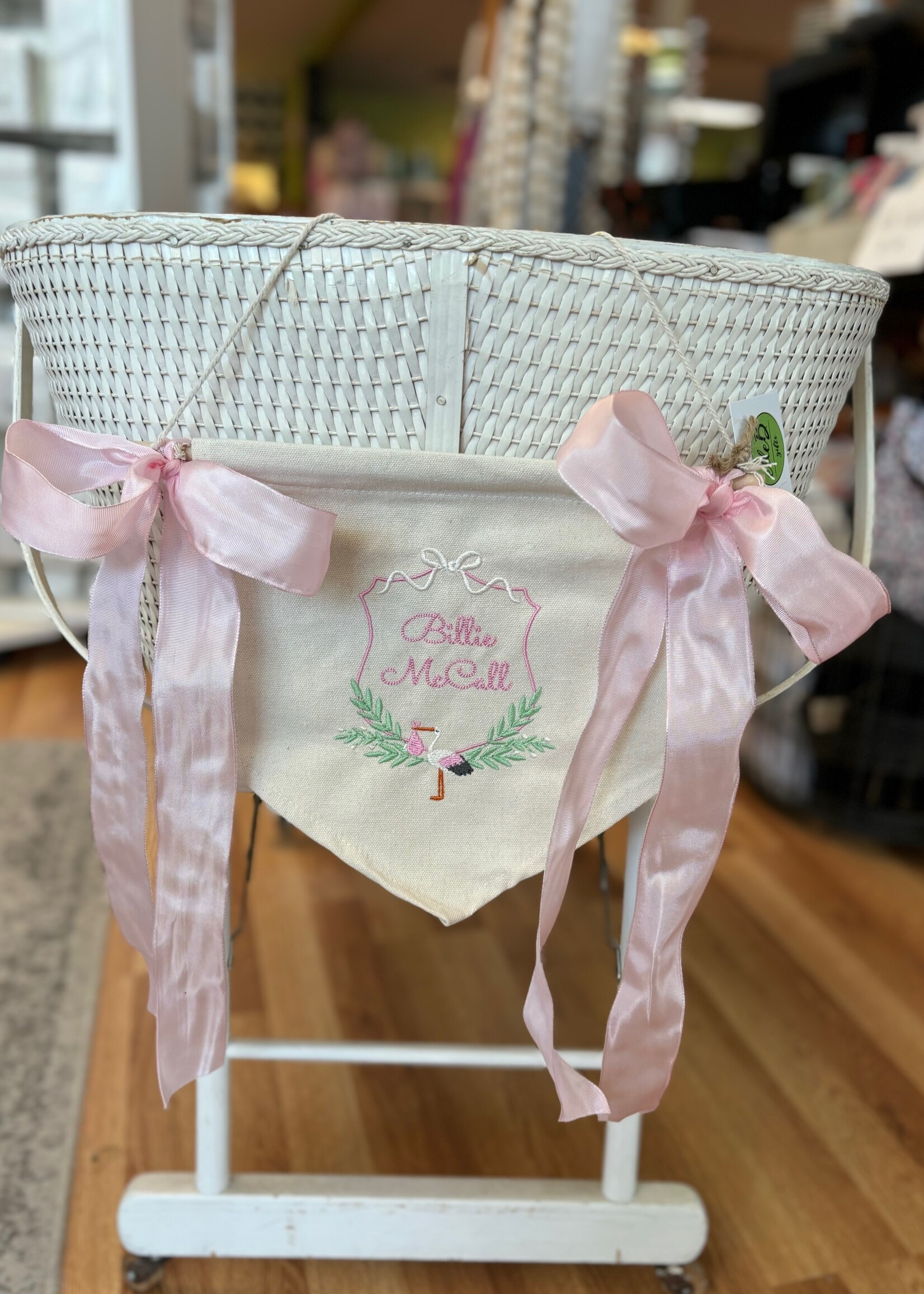 elleB Baby Girl Birth Banner