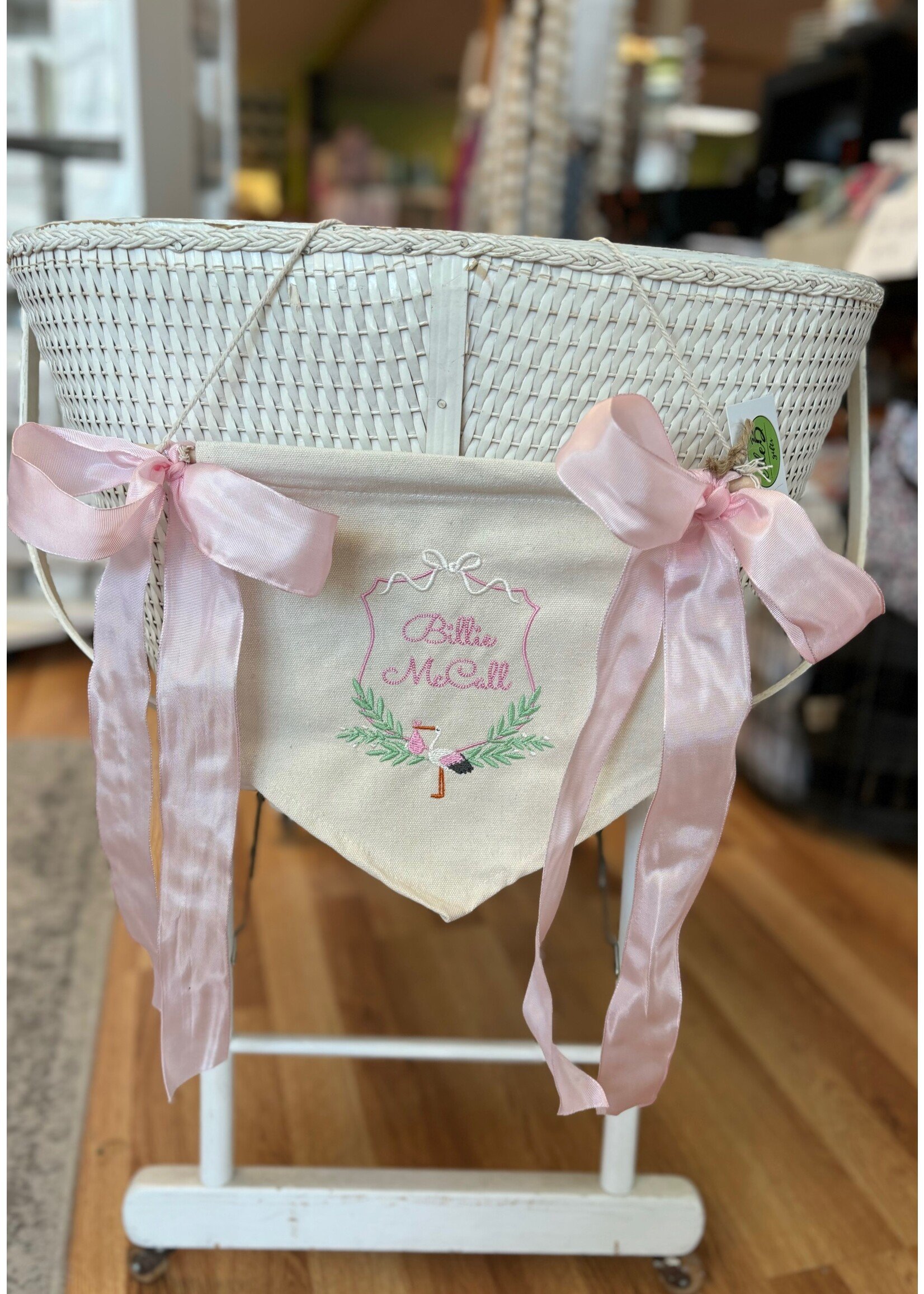 elleB Baby Girl Birth Banner