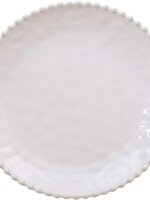 Merritt Beaded Pearl 14" Round Serving Tray Cream