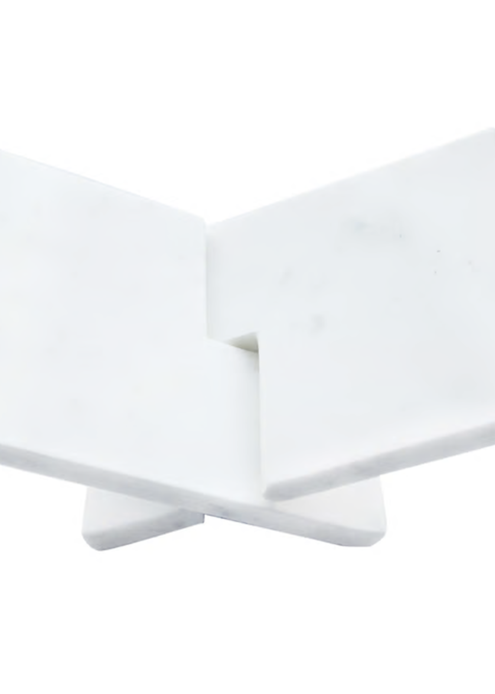 Creative Co-op Interlocking Marble Book Holder