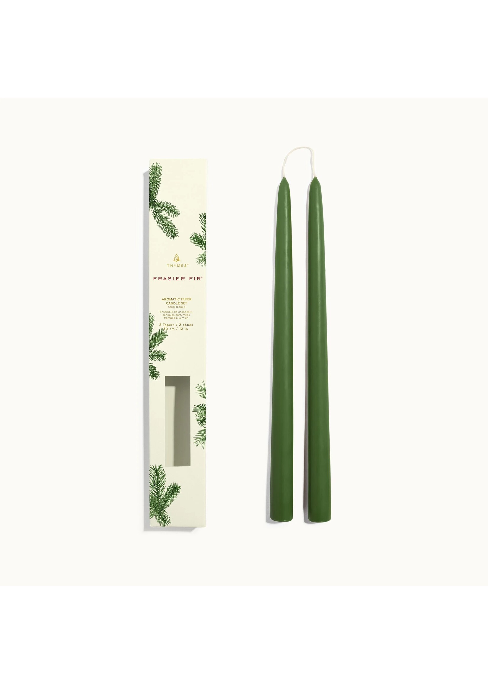 Frasier Fir 12" Taper Candle Set