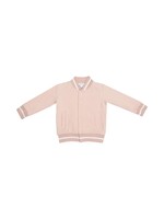 Angel Dear Letterman Jacket - French Terry Solid Pink