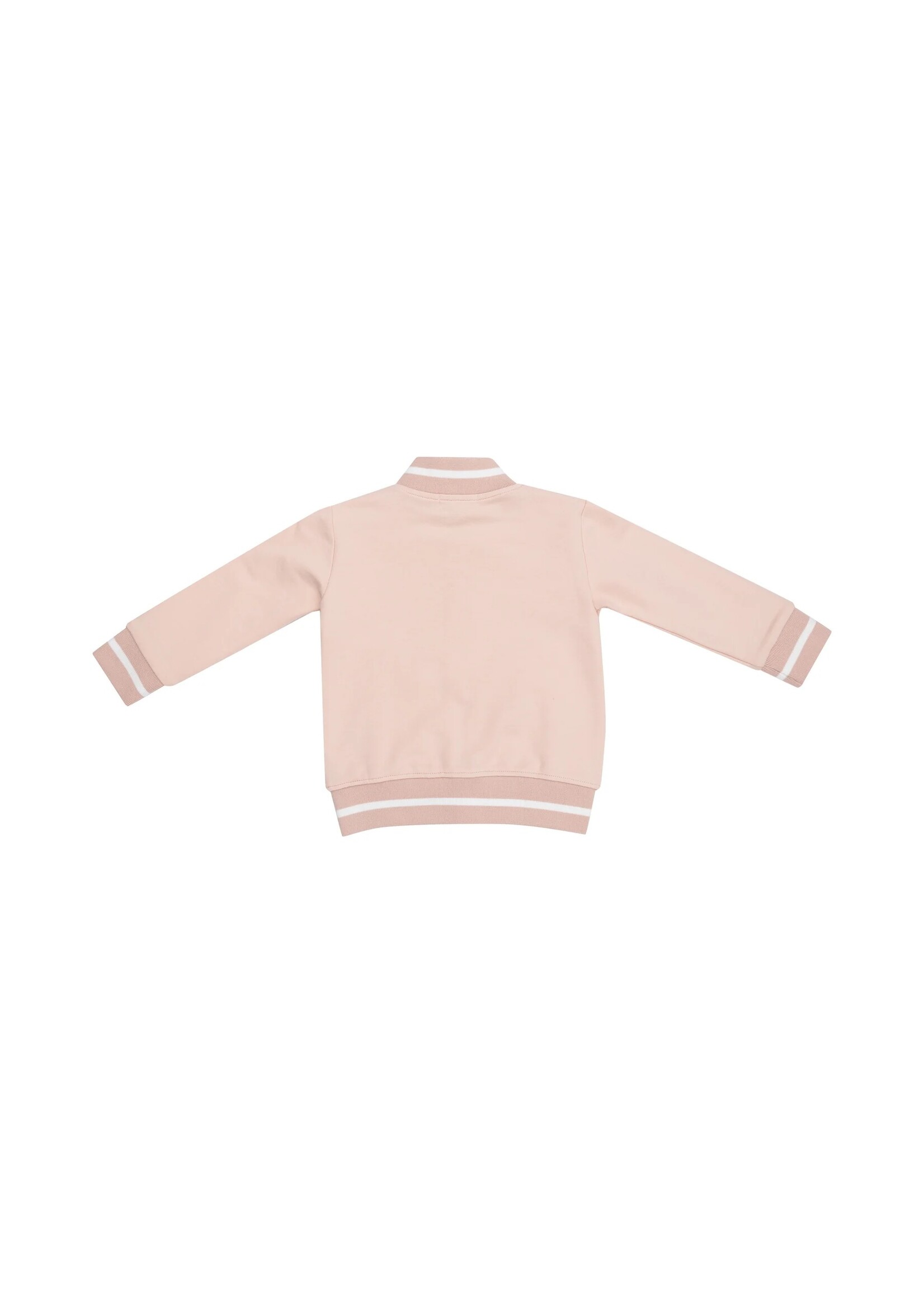 Angel Dear Letterman Jacket - French Terry Solid Pink