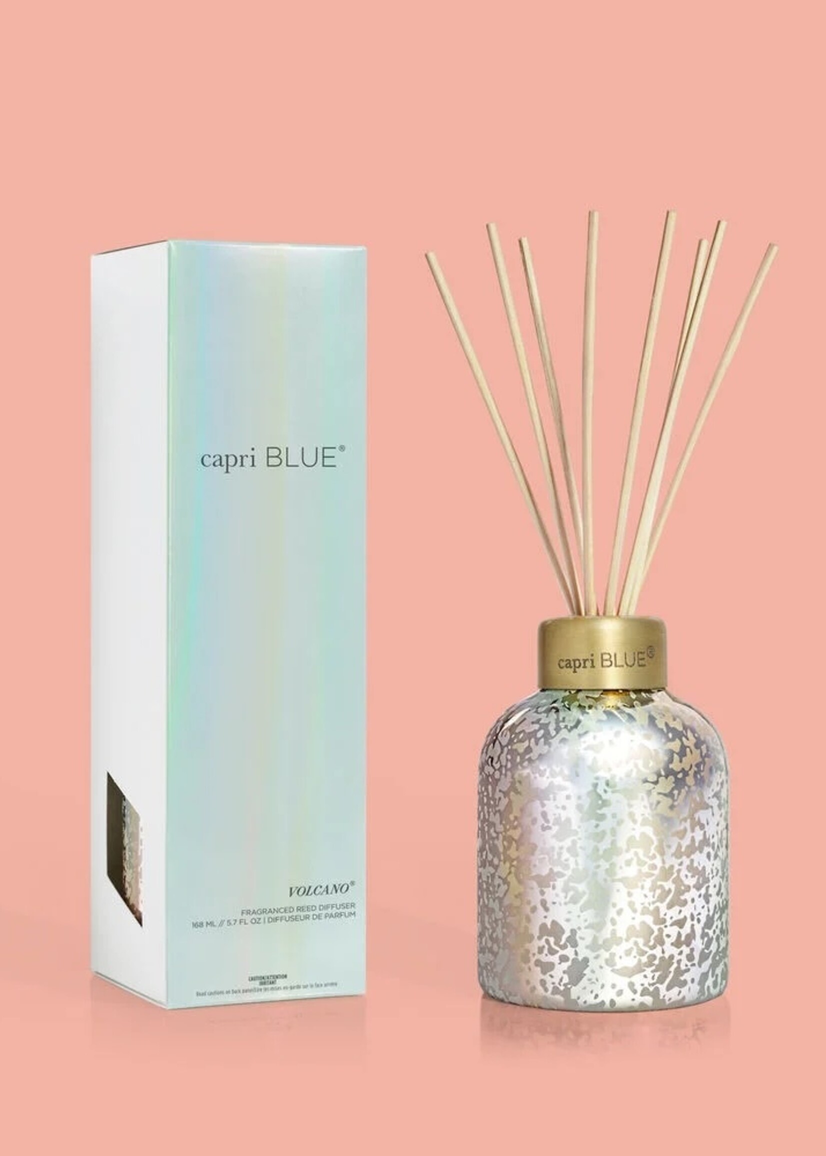 Capri Blue Volcano Petite Reed Diffuser Mercury Glass