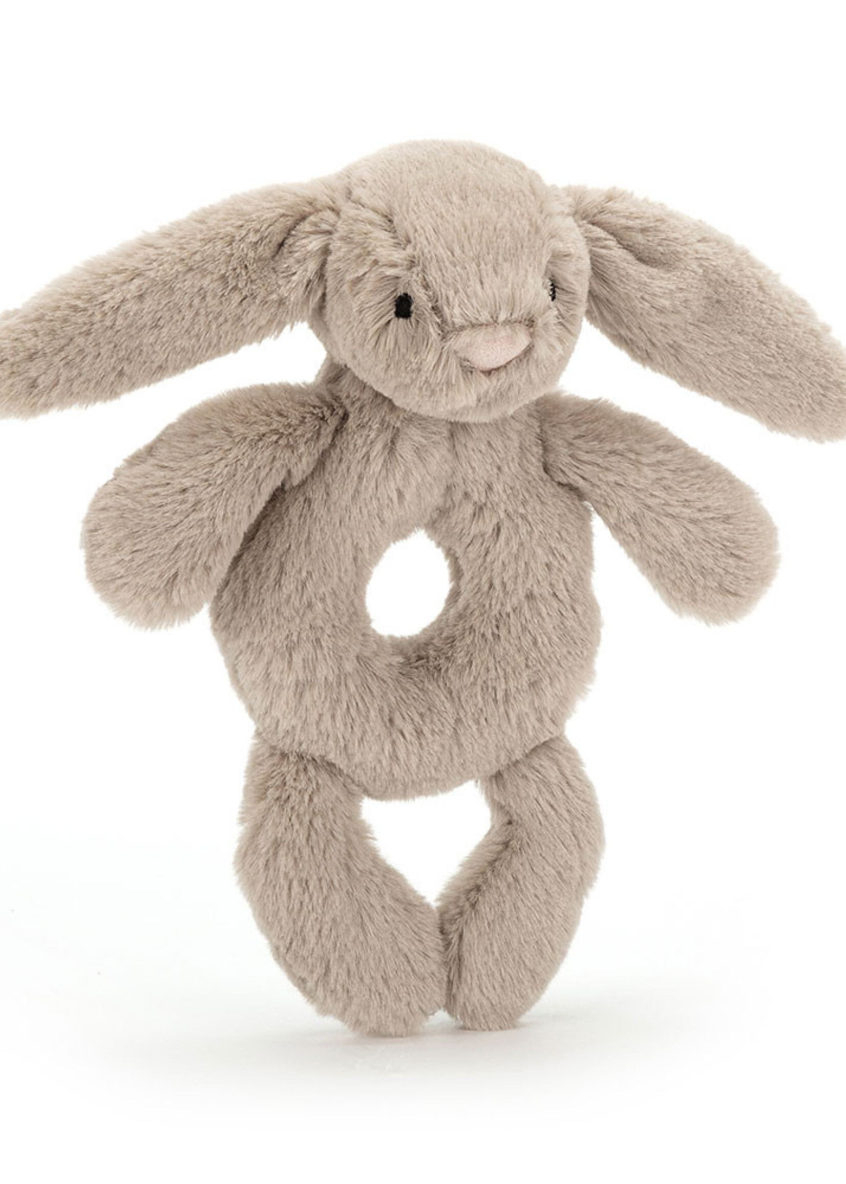 Jellycat Bashful Beige Bunny Ring Rattle