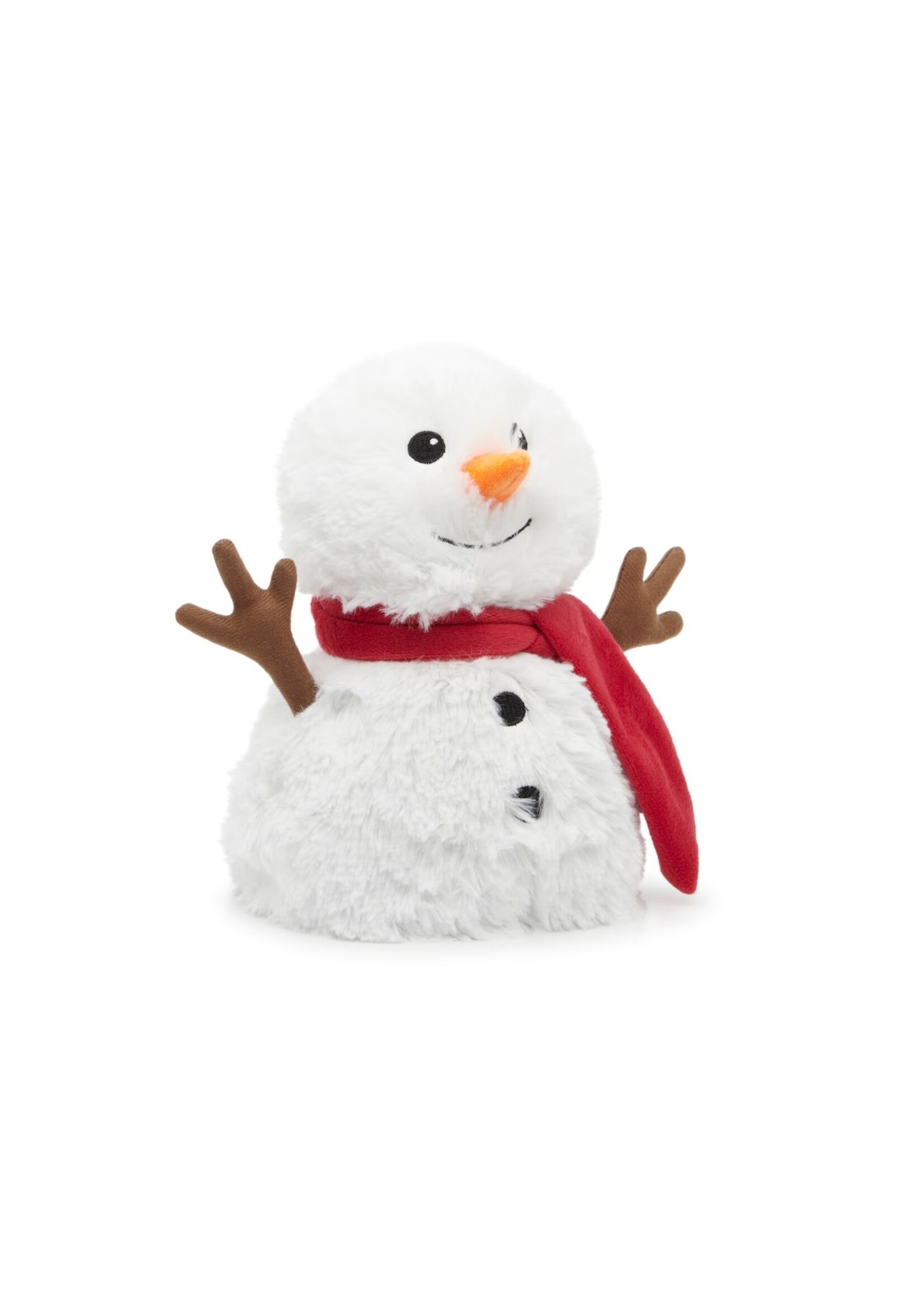 Warmies Warmies Snowman Red Scarf