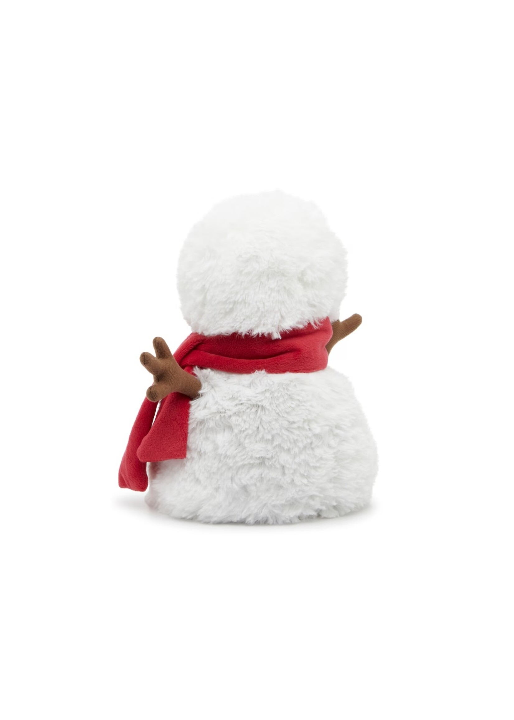 Warmies Warmies Snowman Red Scarf