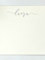 Embossed Graphics Luna Flat Note Card (set of 25)