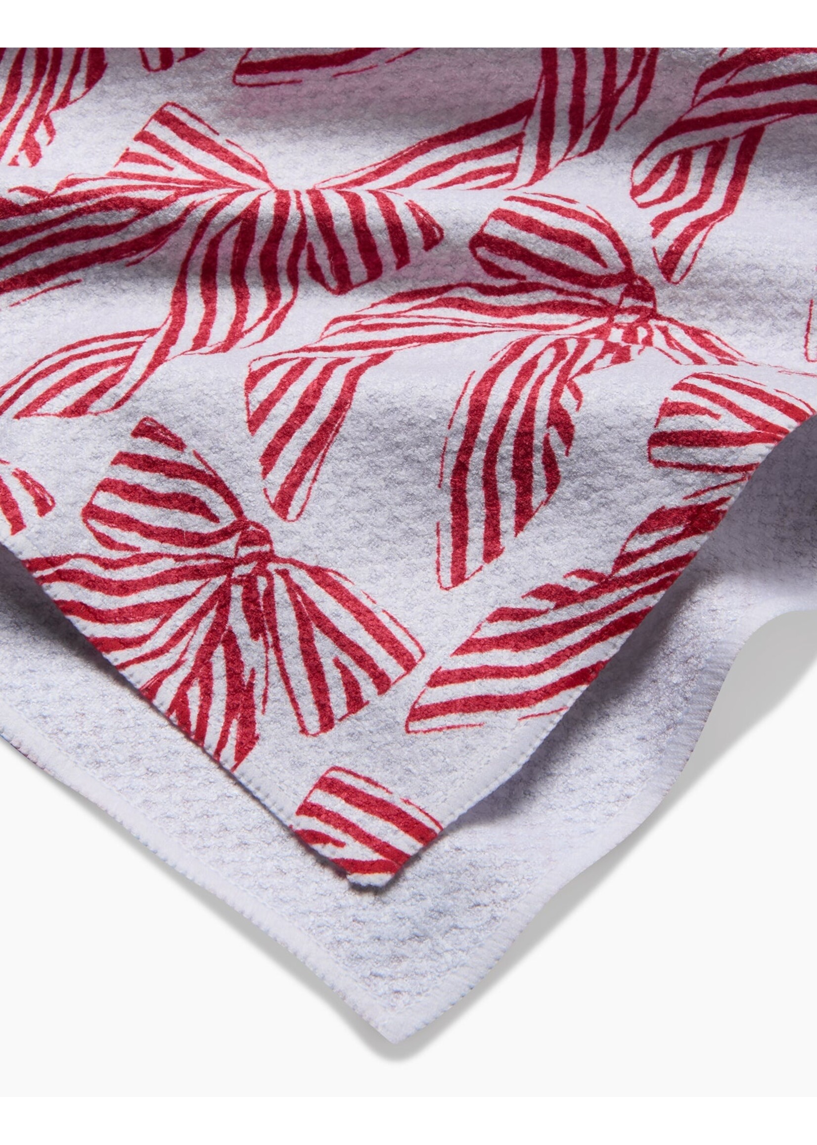 geometry Striped Bows Kitchen Tea Towel