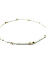 erin gray erin gray 2mm Newport Cotton + Gold Filled 6.5"