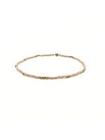 erin gray erin gray 2mm Newport Palest Pink + Gold Filled