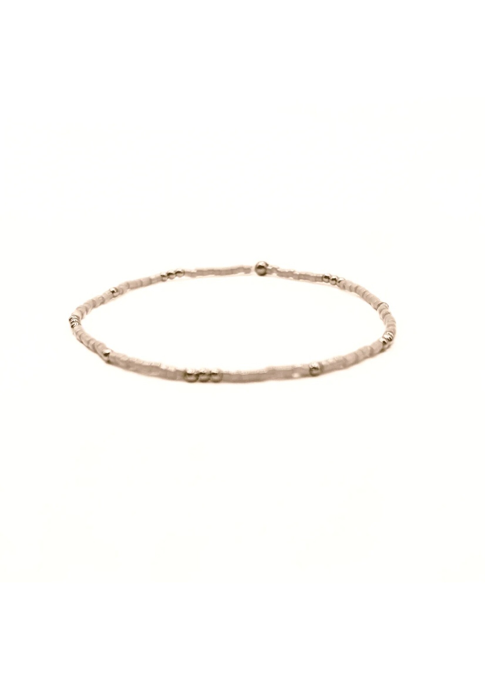 erin gray erin gray 2mm Newport Palest Pink + Gold Filled