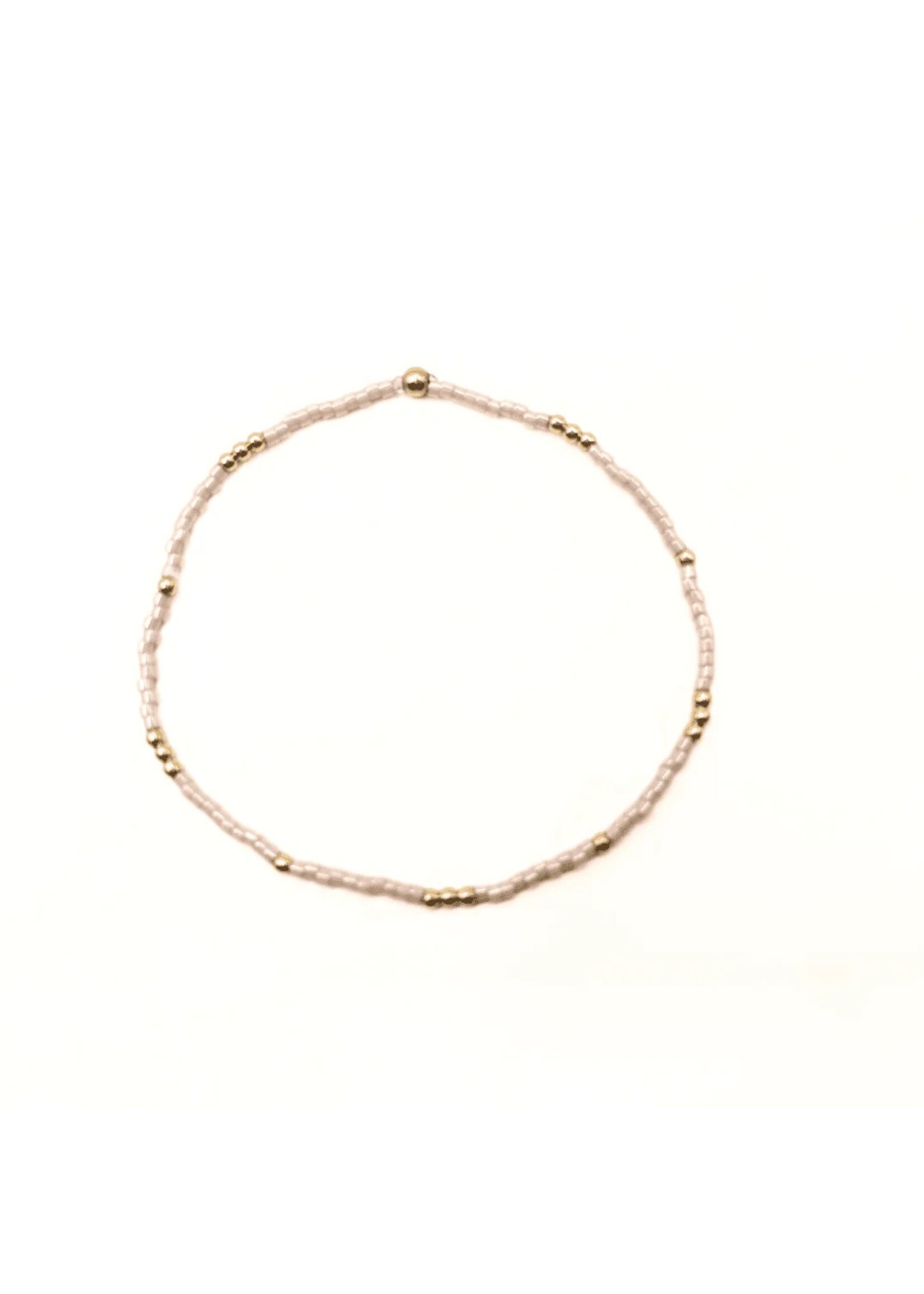 erin gray erin gray 2mm Newport Palest Pink + Gold Filled