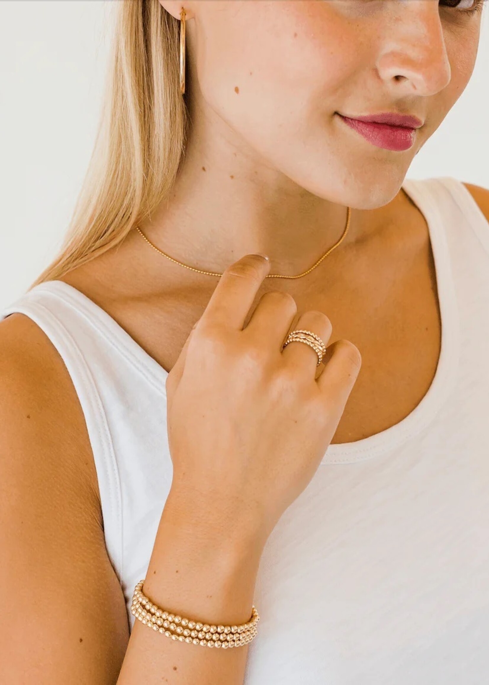 erin gray erin gray 4mm Karma Bracelet