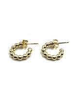 erin gray erin gray 8 mm Beaded Hoop Post Earring