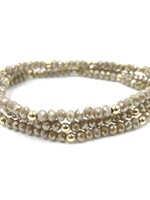 erin gray erin gray OG Shimmer Bracelet Stack Champagne + Gold Filled