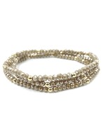 erin gray erin gray OG Shimmer Bracelet Stack Champagne + Gold Filled