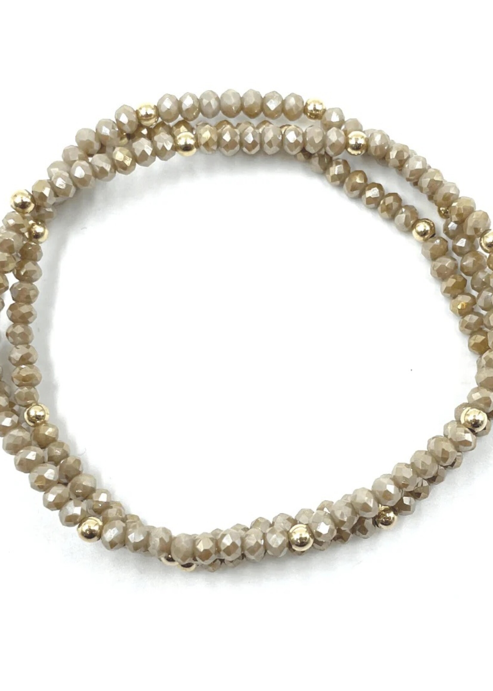 erin gray erin gray OG Shimmer Bracelet Stack Champagne + Gold Filled