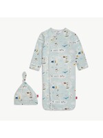 magnetic me Sea The World Gown + Hat Set