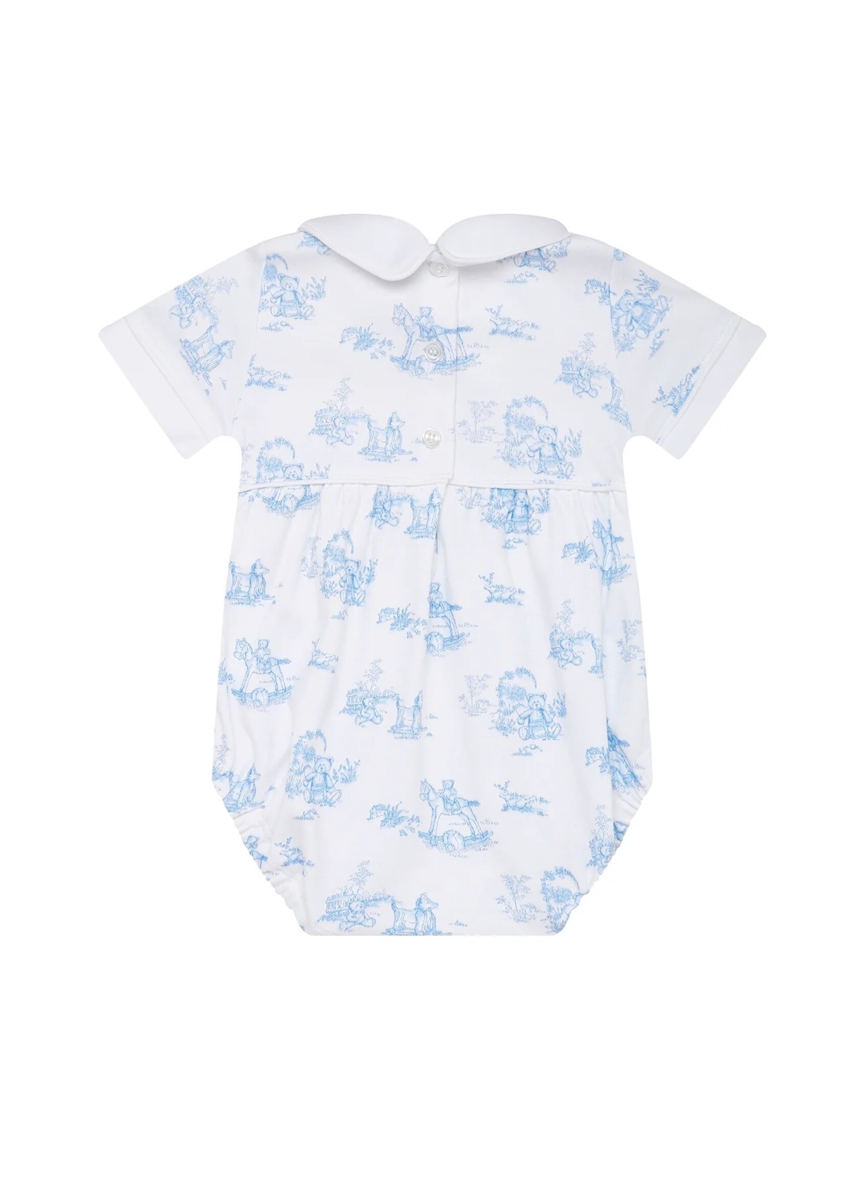 Nellapima Blue Bunny Toile Bubble