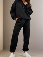 LA Society Long Sleeve 1/4 Zip 2 pc. Set