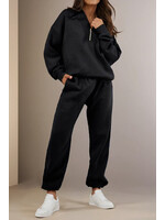 LA Society Long Sleeve 1/4 Zip 2 pc. Set