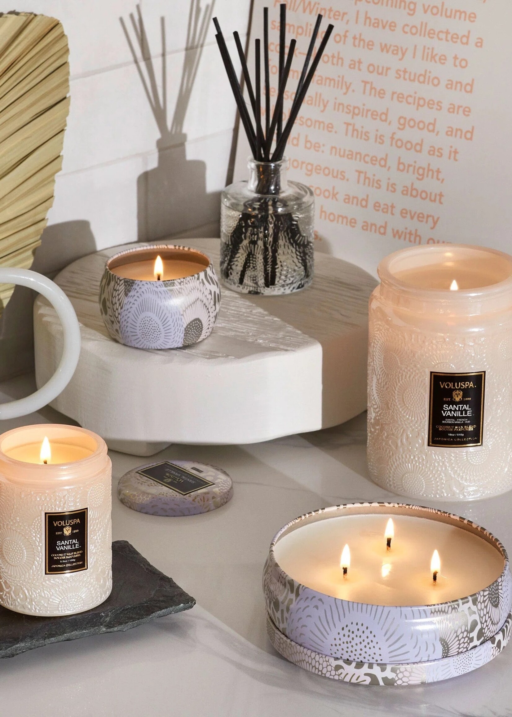 voluspa Voluspa Santal Vanille Reed Diffuser