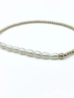 erin gray erin gray Petite Row Pearl Bracelet 6.5"