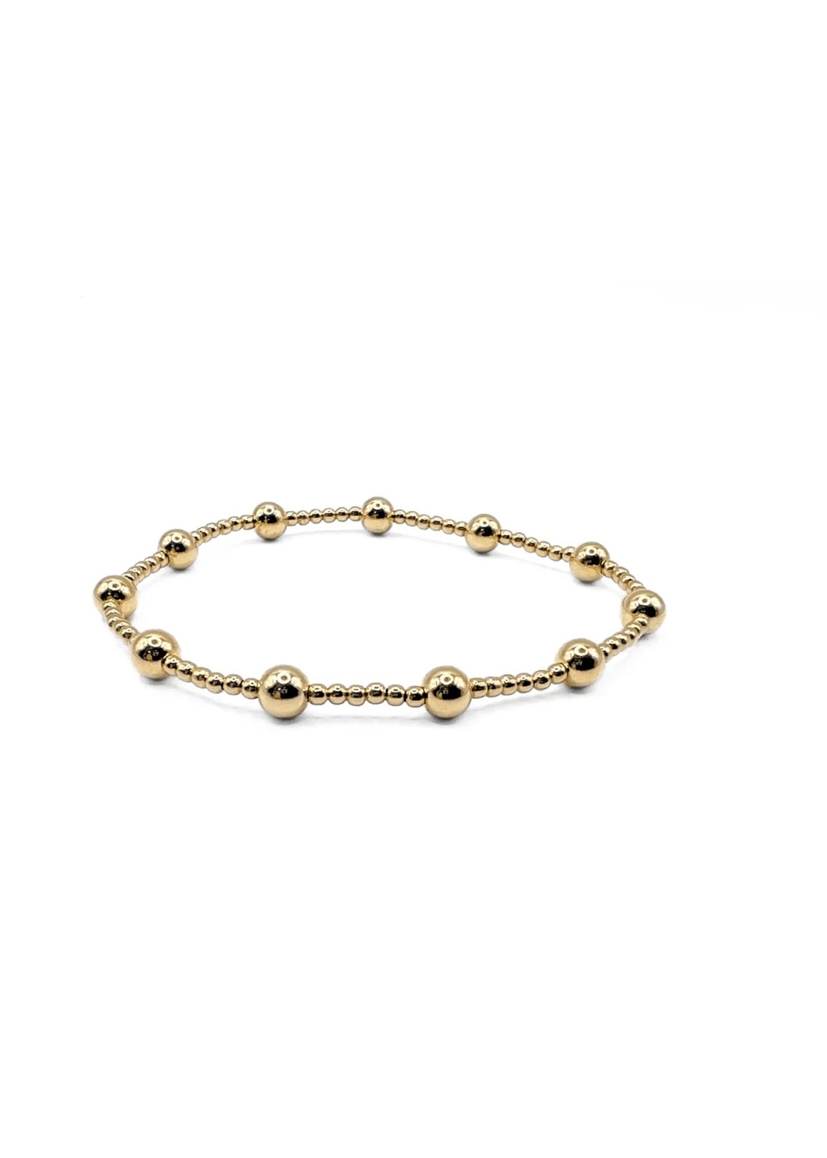 erin gray erin gray Malibu 2mm 5mm Gold Filled Bracelet