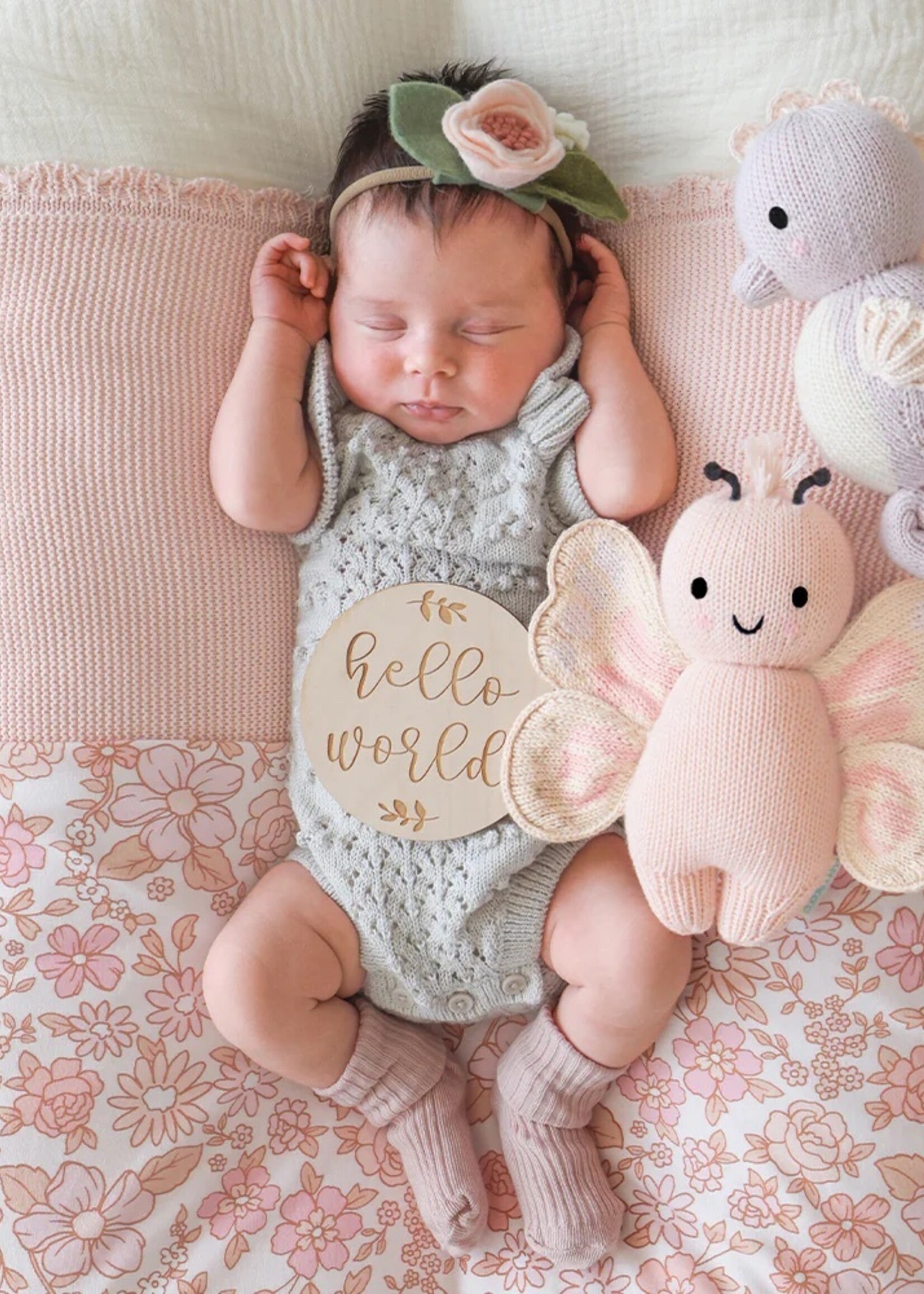cuddle + kind Baby Butterfly (Petal Pink)